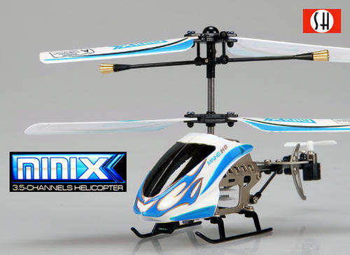 THE FAMOUS MINI X - 3 CHANNEL WITH GYRO - THE SMALLEST HELICOPTER OUT